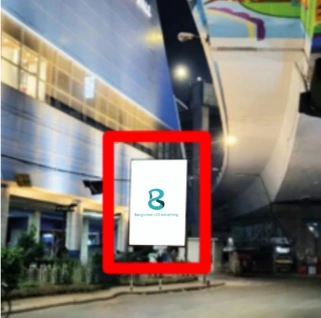 SKS Tower Mohakhali Front Façade | Modern Commercial Landmark in Dhaka Front exterior of SKS Tower in Mohakhali, Dhaka showcasing its sleek glass façade and urban skyline