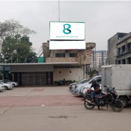 Sadarghat Launch Terminal Digital Screens | Passenger Information Displays Two large digital information screens at Sadarghat Launch Terminal, Dhaka