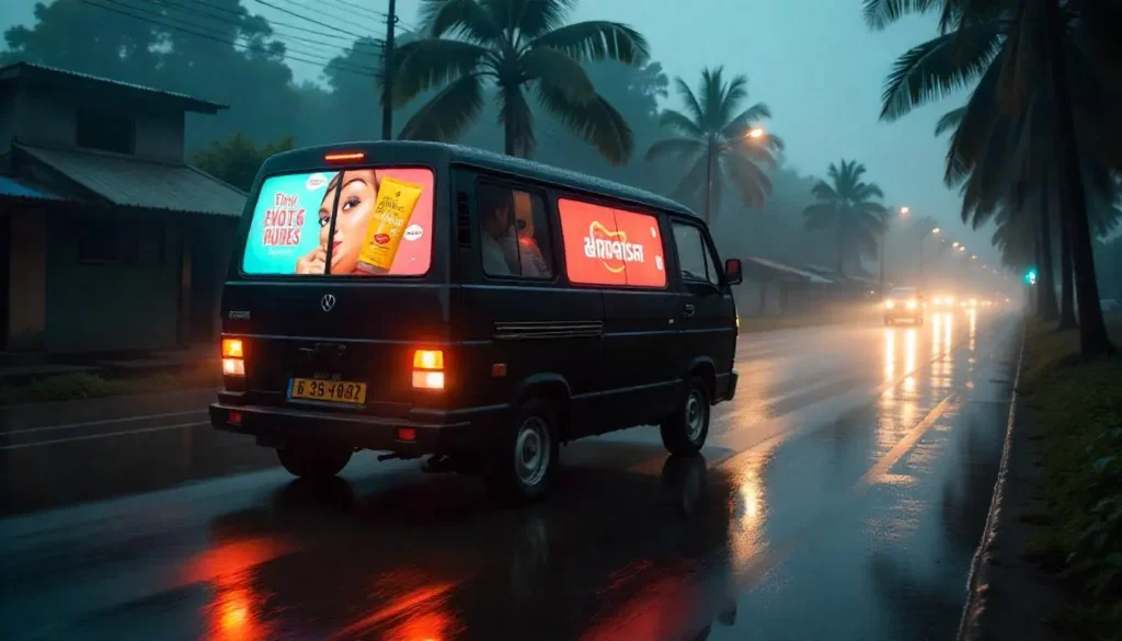 LED Covered Van Branding in Bangladesh
